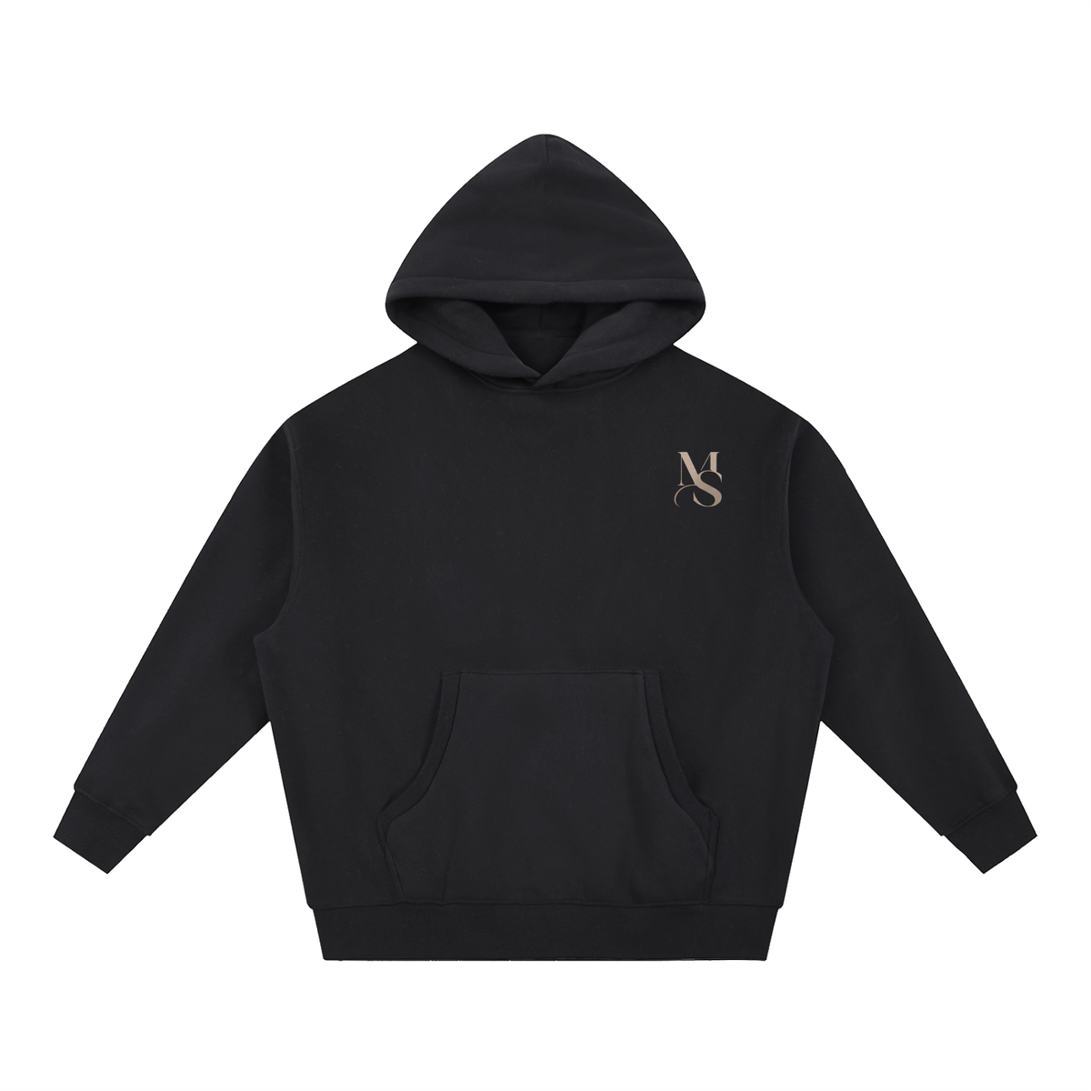 Essential Oversized Boxy Fit Fleece Hoodie
