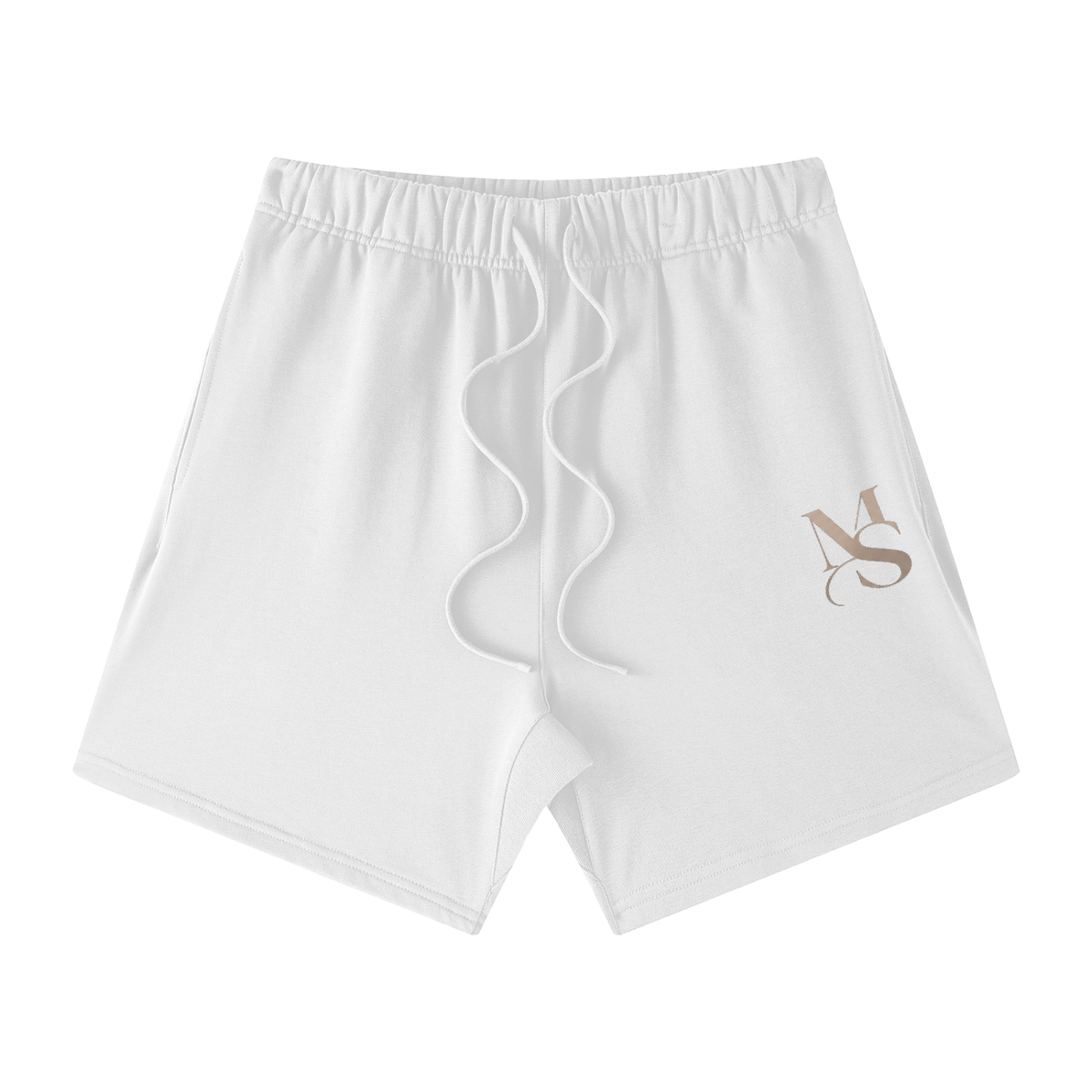 Unisex Earth Tone Loose Fit Cotton Shorts